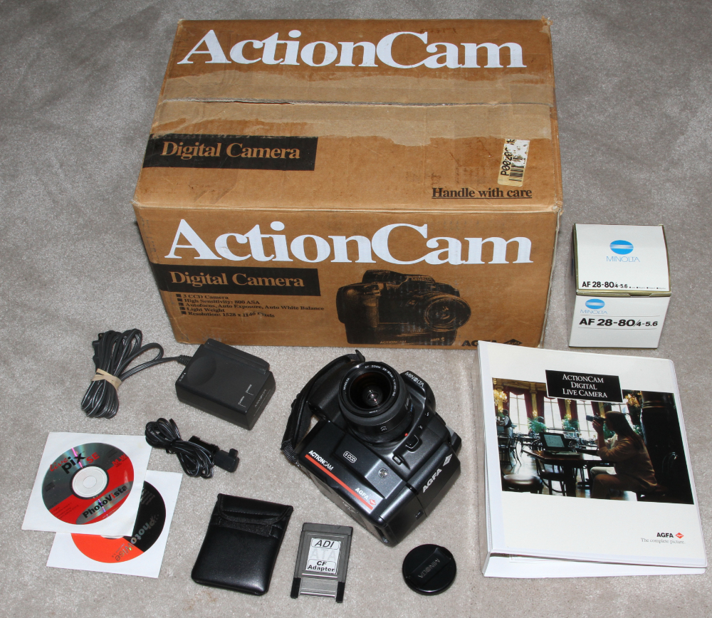 AGFA Actioncam digital camera kit