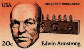 u.s. stamp honoring edwin armstrolng