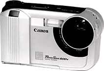 canon powershot 600n digital camera 1997