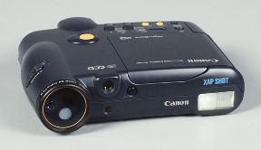 canon rc-250 xapshot ion still video camera 1988