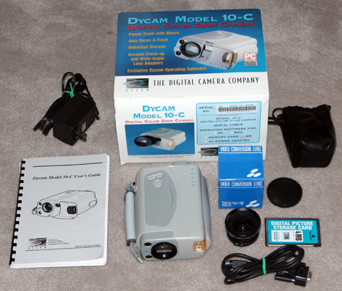 dycam 10-c digital camera set 1995