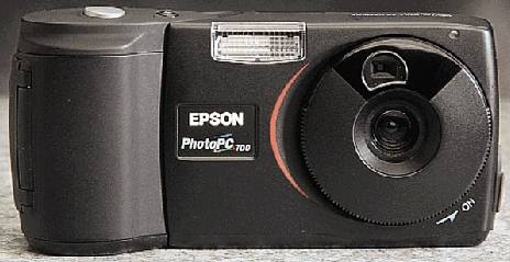 epson photopc 700, cp-600 vintage digital camera black 1998