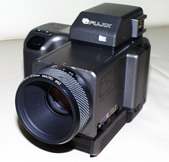 fujix es-1 still video camera front view 1985
