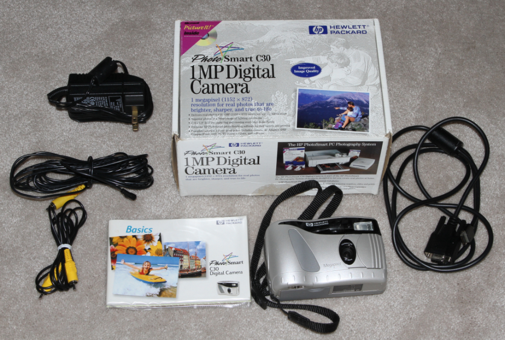 HO PhotoSmart C30 digital camera kit