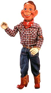 howdy doody tv program wsas the first all-color tv series 1955