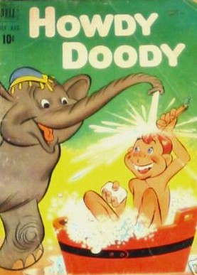 howdy doody tv program comic book 1955