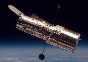 hubble space telescope in space 1990