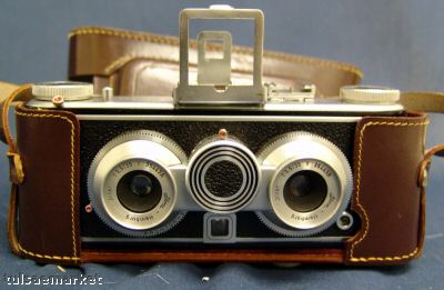 iloca stereo II vintage 3d film camera 1953