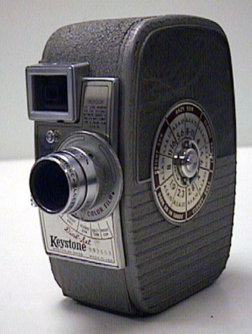Keystone_K-25_Capri vintage 8 mm movie camera 1946