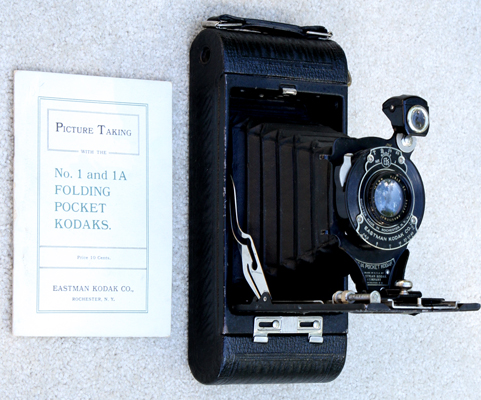 kodak 1a folding pocket autographic film camera 1914