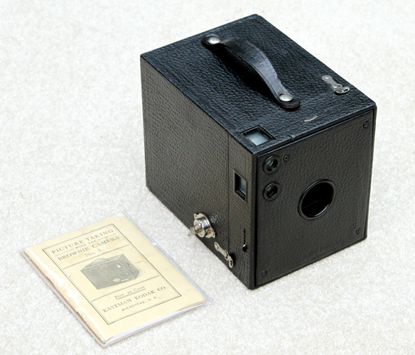 kodak brownie no. 3 box film camera 1908