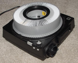 kodak carosel 750h slide projector 1967