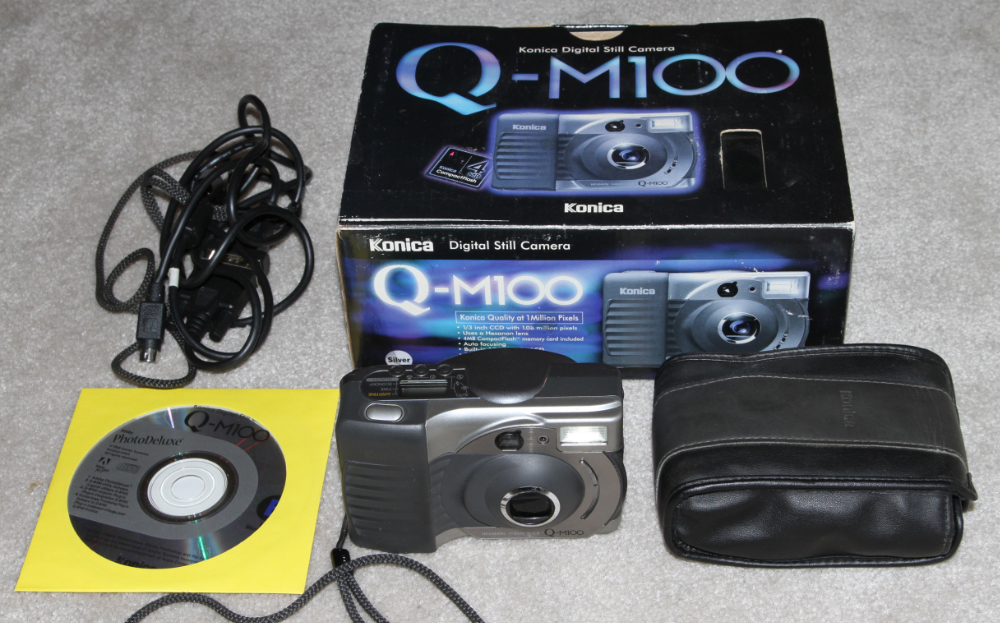 Konica QM-100 digital camera kit