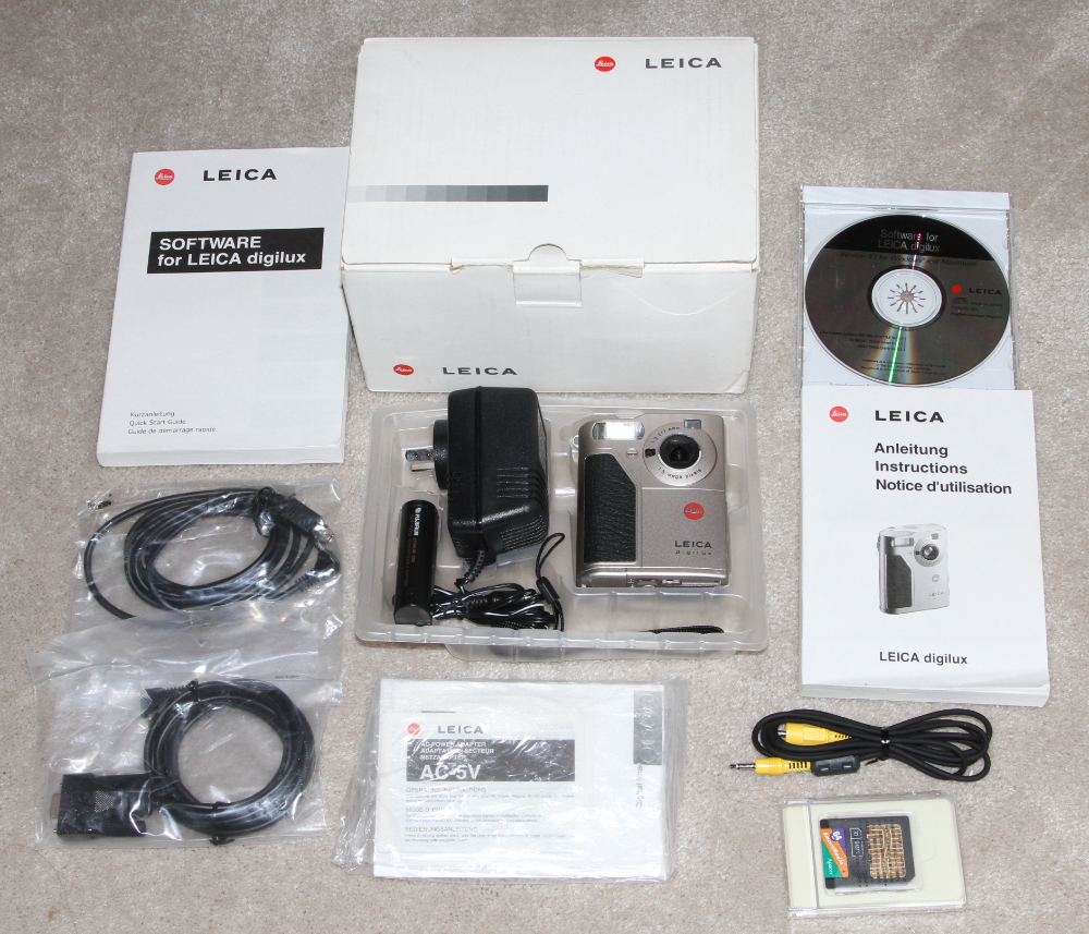 Leica Digilux digital camera, Leica's first digital camera