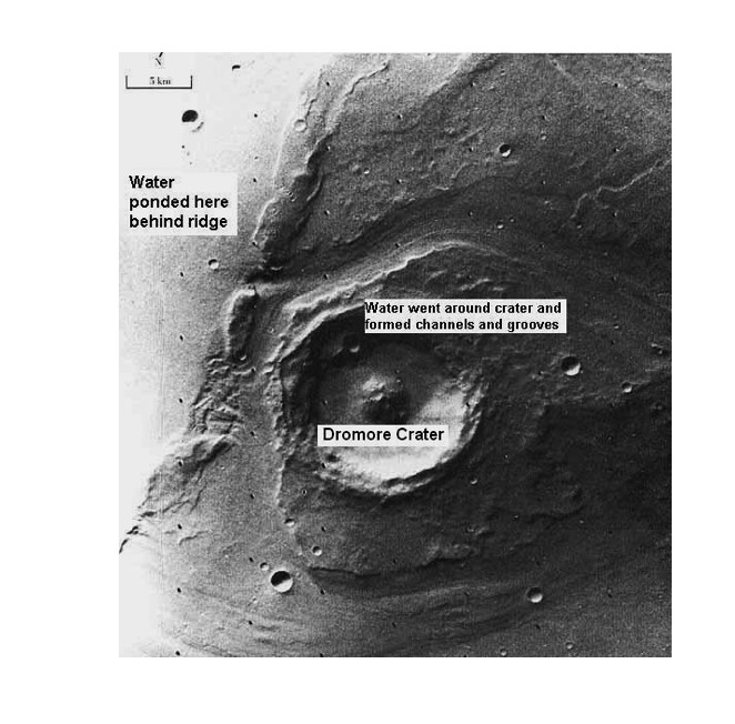 Janeasick: Viking I photo of Mars" Dromore crater