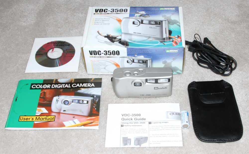 Mustek VDC 3500 digital camera kit