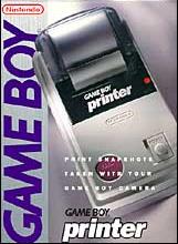 nintendo gameboy printer pocketprinter, thermal printer 1998