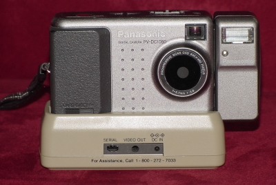 panasonic palmcam pv-dc1080 digital camera 1997