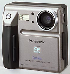 panasonic cardshot nv-dcf-1, konica q-mini digital camera 1997