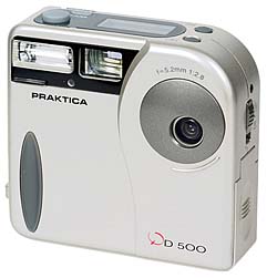 pentacon praktica qd-500, jenoptic jd11 vintage digitalcamera 1998