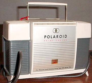 polaroid printer copier 1958