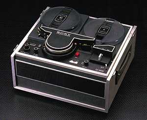 sony cv-2000, first home video tape recorder 1965