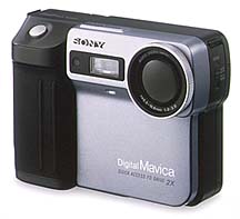 sony mavica mvc-fd81 floppy disk vintage digital camera 1998