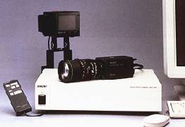 sony dkc-5000 pc1 catseye digital studio camera in use 1993