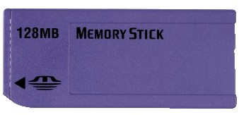 sony memorystick memory card 1998