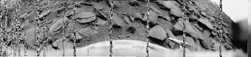 fikrst photo fromanotherplanet venera-9 space probe 1975