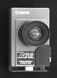 canon cl-10 color video camera 1985