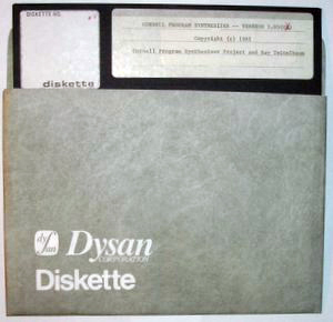 eight-inch floppy diskette ibm 1979