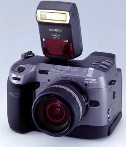 minolta rd3000 vintage digital camera 1998
